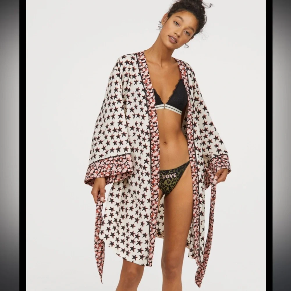 Love Stories x H&M star rope with pockets, tie waist o/s - Picture 8 of 8